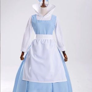 Princess belle cosplay costume